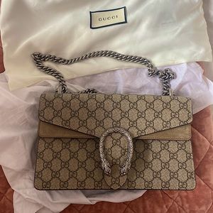 Gucci Dionysus Small shoulder bag, GG canvas